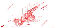 DROSSELKLAPPENGEHAEUSE('84,'85)  für Honda CIVIC TOURER 1.8 LIFESTYLE 5 Türen 6 gang-Schaltgetriebe 2016