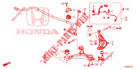 GELENK, VORNE  für Honda CIVIC TOURER 1.8 LIFESTYLE 5 Türen 6 gang-Schaltgetriebe 2016