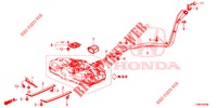 KRAFTSTOFFEINFUELLROHR  für Honda CIVIC TOURER 1.8 LIFESTYLE 5 Türen 6 gang-Schaltgetriebe 2016