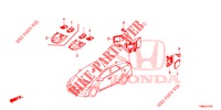 RADAR  für Honda CIVIC TOURER 1.8 LIFESTYLE 5 Türen 6 gang-Schaltgetriebe 2016