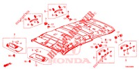 DACHVERKLEIDUNG  für Honda CIVIC TOURER 1.8 LIFESTYLE 5 Türen 5 gang automatikgetriebe 2016