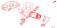 EINBAUSATZ F. RNS2  für Honda CIVIC TOURER DIESEL 1.6 ELEGANCE 5 Türen 6 gang-Schaltgetriebe 2017