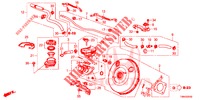 HAUPTBREMSZYLINDER/MASTER POWER (LH) (DIESEL) für Honda CIVIC TOURER DIESEL 1.6 ELEGANCE 5 Türen 6 gang-Schaltgetriebe 2017