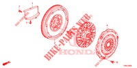 KUPPLUNGSSCHALTGABEL (DIESEL) für Honda CIVIC TOURER DIESEL 1.6 ELEGANCE 5 Türen 6 gang-Schaltgetriebe 2017