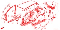 AUSSENBLECHE/TAFEL, HINTEN  für Honda CIVIC TOURER DIESEL 1.6 ELEGANCE L 5 Türen 6 gang-Schaltgetriebe 2017
