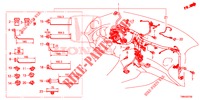 KABELBAUM (2) (LH) für Honda CIVIC TOURER DIESEL 1.6 ELEGANCE L 5 Türen 6 gang-Schaltgetriebe 2017
