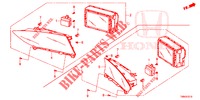 MITTLERES DISPLAY  für Honda CIVIC TOURER DIESEL 1.6 ELEGANCE L 5 Türen 6 gang-Schaltgetriebe 2017