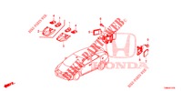 RADAR  für Honda CIVIC TOURER DIESEL 1.6 ELEGANCE L 5 Türen 6 gang-Schaltgetriebe 2017