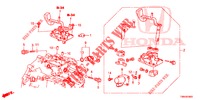 SCHALTHEBEL (DIESEL) für Honda CIVIC TOURER DIESEL 1.6 SPORT NAVI 5 Türen 6 gang-Schaltgetriebe 2017