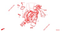 TURBOLADER SYSTEM (DIESEL) für Honda CIVIC TOURER DIESEL 1.6 SPORT NAVI 5 Türen 6 gang-Schaltgetriebe 2017
