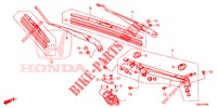 WINDSCHUTZSCHEIBENWISCHER (LH) für Honda CIVIC TOURER DIESEL 1.6 SPORT NAVI 5 Türen 6 gang-Schaltgetriebe 2017
