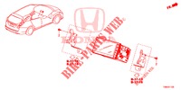 EINBAUSATZ F. RNS2  für Honda CIVIC TOURER DIESEL 1.6 EXECUTIVE 5 Türen 6 gang-Schaltgetriebe 2017