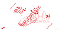 RADAR  für Honda CIVIC TOURER DIESEL 1.6 EXECUTIVE 5 Türen 6 gang-Schaltgetriebe 2017