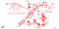GELENK, VORNE  für Honda CIVIC TOURER DIESEL 1.6 LIFSTYLE 5 Türen 6 gang-Schaltgetriebe 2017