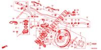 HAUPTBREMSZYLINDER/MASTER POWER (LH) (DIESEL) für Honda CIVIC TOURER DIESEL 1.6 LIFSTYLE 5 Türen 6 gang-Schaltgetriebe 2017