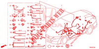 KABELBAUM (3) (LH) für Honda CIVIC TOURER DIESEL 1.6 LIFSTYLE 5 Türen 6 gang-Schaltgetriebe 2017