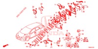 STEUERGERAT (COMPARTIMENT MOTEUR) (1) (DIESEL) für Honda CIVIC TOURER DIESEL 1.6 LIFSTYLE 5 Türen 6 gang-Schaltgetriebe 2017
