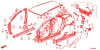 AUSSENBLECHE/TAFEL, HINTEN  für Honda CIVIC TOURER DIESEL 1.6 S 5 Türen 6 gang-Schaltgetriebe 2017