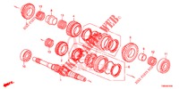 HAUPTWELLE (DIESEL) für Honda CIVIC TOURER DIESEL 1.6 S 5 Türen 6 gang-Schaltgetriebe 2017