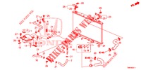 KUEHLERSCHLAUCH/RESERVETANK (DIESEL) für Honda CIVIC TOURER DIESEL 1.6 S 5 Türen 6 gang-Schaltgetriebe 2017
