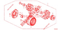 LICHTMASCHINE (DIESEL) (DENSO) für Honda CIVIC TOURER DIESEL 1.6 S 5 Türen 6 gang-Schaltgetriebe 2017