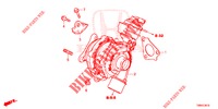 TURBOLADER SYSTEM (DIESEL) für Honda CIVIC TOURER DIESEL 1.6 S 5 Türen 6 gang-Schaltgetriebe 2017