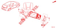 EINBAUSATZ F. RNS2  für Honda CIVIC TOURER 1.8 COMFORT 5 Türen 6 gang-Schaltgetriebe 2017