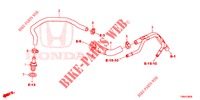 ENTLUEFTUNGSROHR( '05)  für Honda CIVIC TOURER 1.8 COMFORT 5 Türen 6 gang-Schaltgetriebe 2017