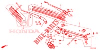WINDSCHUTZSCHEIBENWISCHER (LH) für Honda CIVIC TOURER 1.8 COMFORT 5 Türen 6 gang-Schaltgetriebe 2017