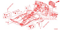 BODENMATTE/ISOLATOR  für Honda CIVIC TOURER 1.8 COMFORT 5 Türen 5 gang automatikgetriebe 2017