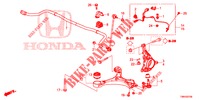 GELENK, VORNE  für Honda CIVIC TOURER 1.8 EXECUTIVE NAVI 5 Türen 5 gang automatikgetriebe 2017