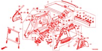 KOFFERRAUM SEITENVERKL.  für Honda CIVIC TOURER 1.8 EXECUTIVE NAVI 5 Türen 5 gang automatikgetriebe 2017