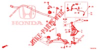 GELENK, VORNE  für Honda CIVIC TOURER 1.8 ELEGANCE L 5 Türen 6 gang-Schaltgetriebe 2017