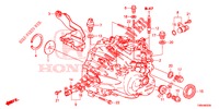 SERVOLENKGETRIEBE  für Honda CIVIC TOURER 1.8 ELEGANCE L 5 Türen 6 gang-Schaltgetriebe 2017