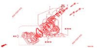 DROSSELKLAPPENGEHAEUSE('84,'85)  für Honda CIVIC TOURER 1.8 ELEGANCE L 5 Türen 5 gang automatikgetriebe 2017