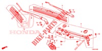 WINDSCHUTZSCHEIBENWISCHER (LH) für Honda CIVIC TOURER 1.8 ELEGANCE L 5 Türen 5 gang automatikgetriebe 2017