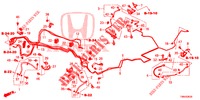 BREMSLEITUNGEN (LH) (1.8L) für Honda CIVIC TOURER 1.8 ELEGANCE S 5 Türen 5 gang automatikgetriebe 2017