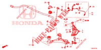 GELENK, VORNE  für Honda CIVIC TOURER 1.8 ELEGANCE S 5 Türen 5 gang automatikgetriebe 2017