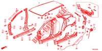 AUSSENBLECHE/TAFEL, HINTEN  für Honda CIVIC TOURER 1.8 EXECUTIVE 5 Türen 6 gang-Schaltgetriebe 2017