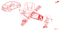 EINBAUSATZ F. RNS2  für Honda CIVIC TOURER 1.8 EXECUTIVE 5 Türen 6 gang-Schaltgetriebe 2017