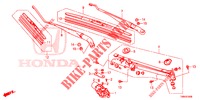 WINDSCHUTZSCHEIBENWISCHER (LH) für Honda CIVIC TOURER 1.8 EXECUTIVE 5 Türen 6 gang-Schaltgetriebe 2017