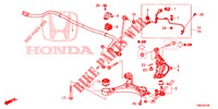 GELENK, VORNE  für Honda CIVIC TOURER 1.8 LIFESTYLE 5 Türen 6 gang-Schaltgetriebe 2017