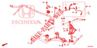 GELENK, VORNE  für Honda CIVIC TOURER 1.8 LIFESTYLE 5 Türen 5 gang automatikgetriebe 2017