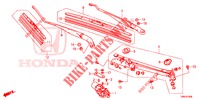 WINDSCHUTZSCHEIBENWISCHER (LH) für Honda CIVIC TOURER 1.8 LIFESTYLE 5 Türen 5 gang automatikgetriebe 2017