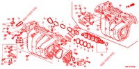 ANSAUGKRUEMMER (2.0L) für Honda CR-V 2.0 EXECUTIVE 5 Türen 5 gang automatikgetriebe 2012