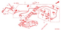 ANTENNE/LAUTSPRECHER (LH) für Honda CR-V 2.0 EXECUTIVE 5 Türen 5 gang automatikgetriebe 2012