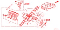 AUDIOEINHEIT  für Honda CR-V 2.0 EXECUTIVE 5 Türen 5 gang automatikgetriebe 2012