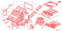 HEIZGEBLAESE (LH) für Honda CR-V 2.0 EXECUTIVE 5 Türen 5 gang automatikgetriebe 2012