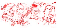 INSTRUMENT, ZIERSTUECK (COTE DE CONDUCTEUR) (LH) für Honda CR-V 2.0 EXECUTIVE 5 Türen 5 gang automatikgetriebe 2012
