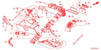 INSTRUMENT, ZIERSTUECK (COTE DE PASSAGER) (LH) für Honda CR-V 2.0 EXECUTIVE 5 Türen 5 gang automatikgetriebe 2012